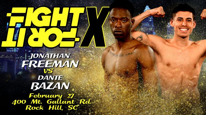 jonathan freeman vs. dante bazan