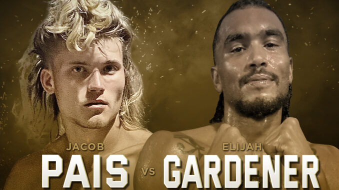 Jacob Pais and Elijah Gardener go toe-to-toe at Fight For It XVI, Sept. 16 in Winston-Salem, NC