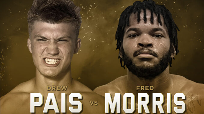 Drew Pais and Fred Morris clash at Fight For It XVI, Sept. 16 in Winston-Salem, NC