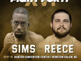 Eric Sims and Cody Reece face off at Fight For It XVI on Sept. 16, 2023