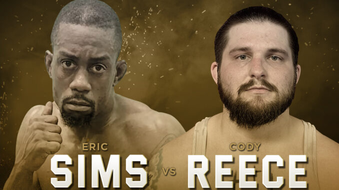 Eric Sims and Cody Reece face off at Fight For It XVI on Sept. 16, 2023