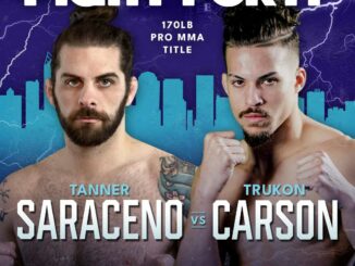 Tanner Saraceno battles Trukon Carson for the welterweight title at Fight For It XVIII